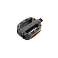 Педали WELLGO 6-190445 пластик.LU-P21 с отражат. 1/2" детские 90*65*31мм., 294г. черные