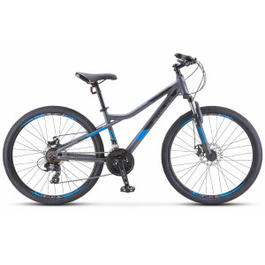 Велосипед Stels Navigator-610 MD 26&quot; V050 (м) антрацитовый/синий рама: 14&quot; (2025) 