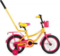 Велосипед Forward Funky 14 желтый/фиолетовый (2020)