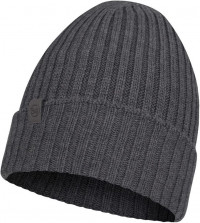 Вязаная шерстяная шапка Buff Hat Wool Knitted Norval Grey (2022)