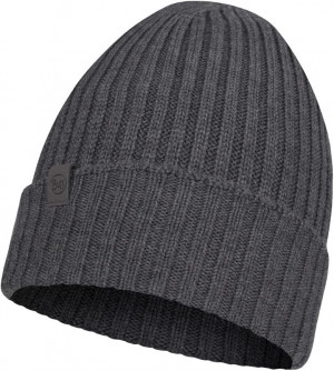 Вязаная шерстяная шапка Buff Hat Wool Knitted Norval Grey (2022) 