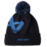 Шапка Bauer Intarsia Knit Pom S24 SR navy/blue (1064104)
