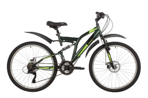Велосипед Foxx Freelander 26&quot; зеленый рама: 18&quot; (2022) 