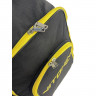 Рюкзак для экипировки на колесах с выдвижной ручкой Vitokin 33" черный с желтым - Рюкзак для экипировки на колесах с выдвижной ручкой Vitokin 33" черный с желтым
