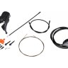 Ручка тормозная/шифтер Shimano GRX, ST-RX810/BR-RX810, левый, на 2 скорости, под дисковый тормоз, колодка с кулером, для крепления 25 мм - Ручка тормозная/шифтер Shimano GRX, ST-RX810/BR-RX810, левый, на 2 скорости, под дисковый тормоз, колодка с кулером, для крепления 25 мм