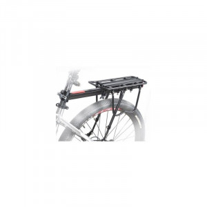 Багажник Horst H022 00-170326 подседельный,с дугами и доп.упорами на перья, крепление эксцентриковое, алюминий, черный 
