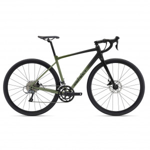 Велосипед Aspect Road Pro 700C зелено-черный рама: 540 мм (2024) 