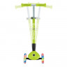 Трехколесный самокат Globber Primo Foldable Lights лаймовый - Трехколесный самокат Globber Primo Foldable Lights лаймовый