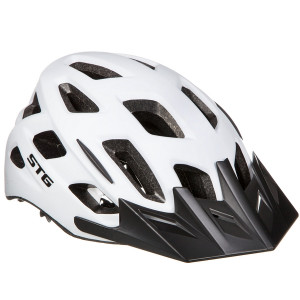 Шлем STG HB3-2-D белый/черный, с фикс застежкой 