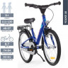 Велосипед Puky YOUKE 18 1770 blue синий - Велосипед Puky YOUKE 18 1770 blue синий