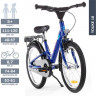Велосипед Puky Youke 18 1770 blue синий - Велосипед Puky Youke 18 1770 blue синий