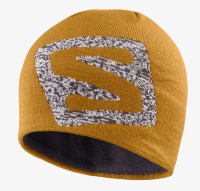 Шапка SALOMON Graphic Beanie bronze brown, OSFA