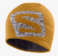 Шапка Salomon Graphic Beanie bronze brown, OSFA