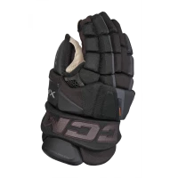 Перчатки CCM Tacks XF Pro JR black/grey Перчатки CCM Tacks XF Pro JR black/grey