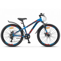Велосипед Stels Navigator-440 MD 24" V010 синий рама: 11" (2024)