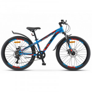 Велосипед Stels Navigator-440 MD 24&quot; V010 синий рама: 11&quot; (2024) 
