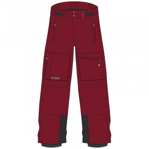 Брюки Vist Cosmic Hero Freeride Pants Gender Neutral RUS SKI TEAM dahlia IX99IX (2024) 