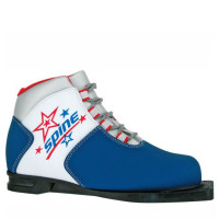 Лыжные ботинки SPINE NN75 Kids (299/1) (сине-белый) (2022)