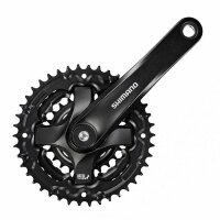 Система Shimano TY501, 175мм, Кв, 42/34/24, без защ, с болтами, черн, б/уп (2021)