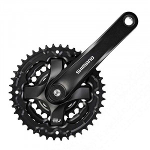 Система Shimano TY501, 175мм, Кв, 42/34/24, без защ, с болтами, черн, б/уп (2021) 