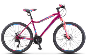 Велосипед Stels Miss-5000 MD 26&quot; V020 фиолетовый/розовый рама 16 (2022) 