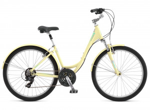 Велосипед Schwinn SIERRA WOMEN 26&quot; желтый Рама S (14&quot;) (2022) 