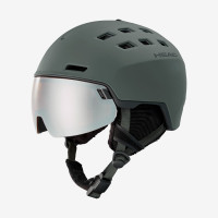 Шлем горнолыжный Head RADAR nightgreen с визором S2 (2023)