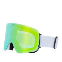 Очки горнолыжные Alpina Penken White Matt/Gold Mirror S3 (2024)