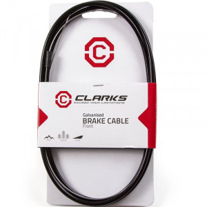 Комплект передний тормозной Clarks 5094 MTB/Road 2P + оцинков. тросик черный с заглушкой Комплект передний тормозной Clarks 5094 MTB/Road 2P + оцинков. тросик черный с заглушкой