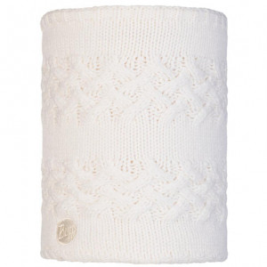 Шарф-труба Buff Knitted &amp; Fleece Neckwarmer Savva White 