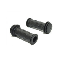 Ручки на руль AUTHOR 8-33455015 детские AGR Junior 15 102мм Blk резин. с торц. защитой  черные