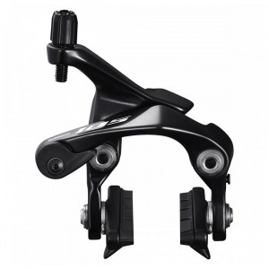 Тормоз клещевой Shimano 105, R7010, direct mount, колодки R55C4, черный, IBRR7010F82L 