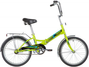 Велосипед складной Novatrack TG-20 Classic 1.0 20&quot; зеленый (2020) 