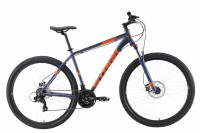 Велосипед Stark Hunter 29.2 HD серый/оранжевый (2021)