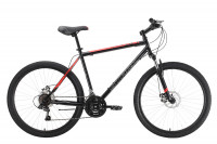 Велосипед Stark Outpost 26.1 D Steel черный/красный Рама: 16" (2022)