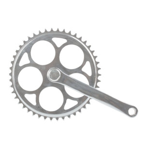 Система M-Wave 5-350740 пер. 1скор. сталь 1/2х1/8 46зуб. шатун 170мм (10) серебр 