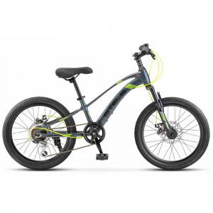 Велосипед Stels Leader-230 MD 20&quot; Z010 (м) серый/черный рама: 10.2&quot; (2025) 