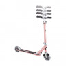 Самокат Globber Flow Element Lights пастельно-розовый - Самокат Globber Flow Element Lights пастельно-розовый