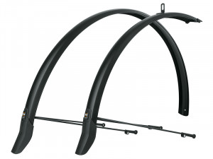 Крылья SKS Bluemels Primus 53мм, 28&quot;, матовые чёрные, Trekking, с брызговиком 