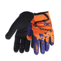 Перчатки Dragonfly Cross orange/ultramarine