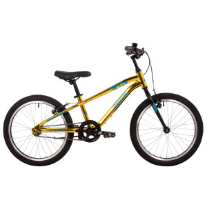 Велосипед Novatrack Prime ABV 20&quot; золотой металлик рама: 10&quot; (2024) 