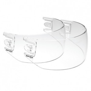 Сменные визоры без крепежа 2 шт. Bauer Pro-Clip Repl Lens (Med, 2 Set) (Clr) (1050368) 