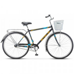 Велосипед Stels Navigator-300 С 28&quot; Z010 черный рама: 20&quot; (2023) 