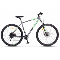 Велосипед Stels Navigator-920 MD 29" V020 антрацитовый/зеленый рама: 20.5" (2024)
