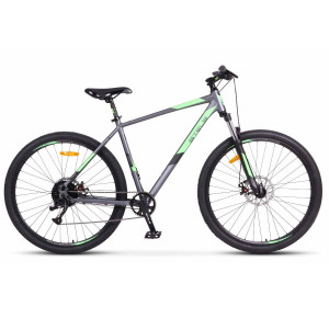 Велосипед Stels Navigator-920 MD 29&quot; V020 9 ск антрацитовый/зеленый рама: 20.5&quot; (2024) 