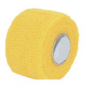 Грип-лента для рукоятки клюшки Well Hockey Stretch 50 мм x 4.5 м yellow 