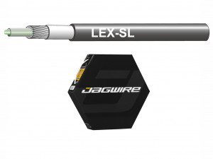 Рубашка троса Jagwire 4мм LEX со смазкой Slick-Lube 50 м белая 