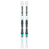 Горные лыжи Head WC Rebels e-SL SW RP EVO 14 + креп. FF 14 GW Brake 85 [D] white/speedblue (2025)