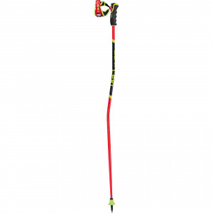 Горнолыжные палки Leki WCR TBS GS 3D bright red/black/neonyellow 65267761 