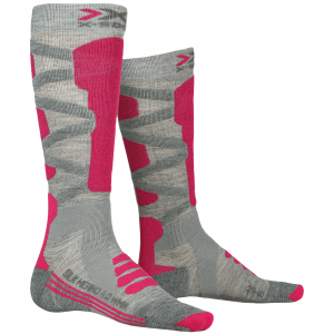 Носки X-Socks Ski Silk Merino 4.0 WMN grey melange/pink 